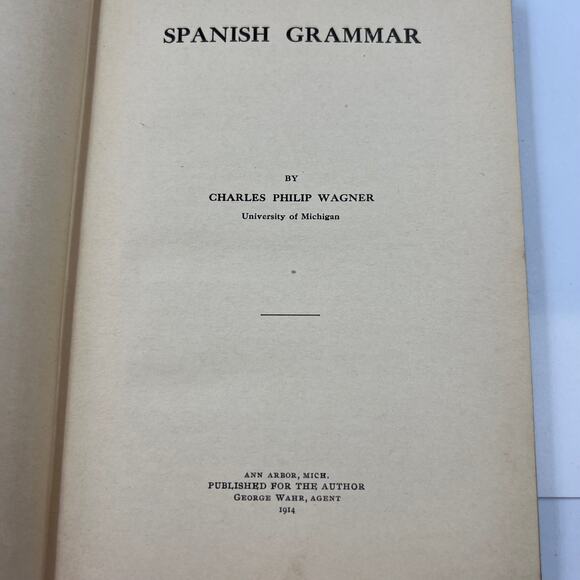 Antique Books Spanish English Pocket Dictionary Conversational Spanish 1930-1940 - Picture 9 of 12